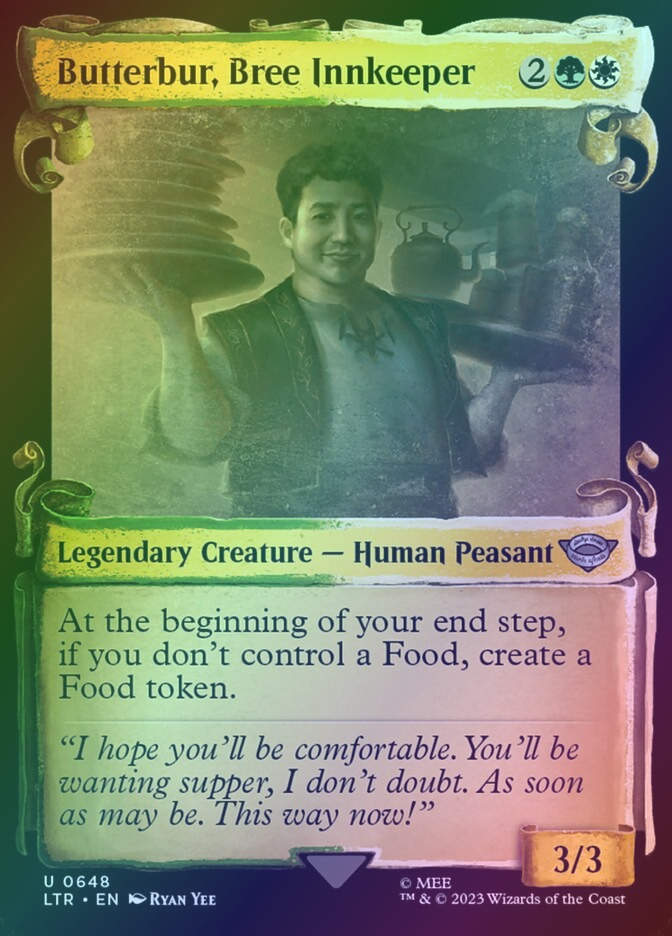 Butterbur, Bree Innkeeper (LTR) (648) / Showcase / Foil