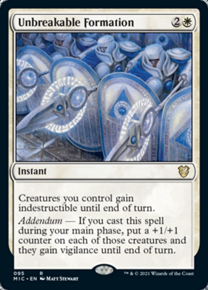 Unbreakable Formation (MIC)