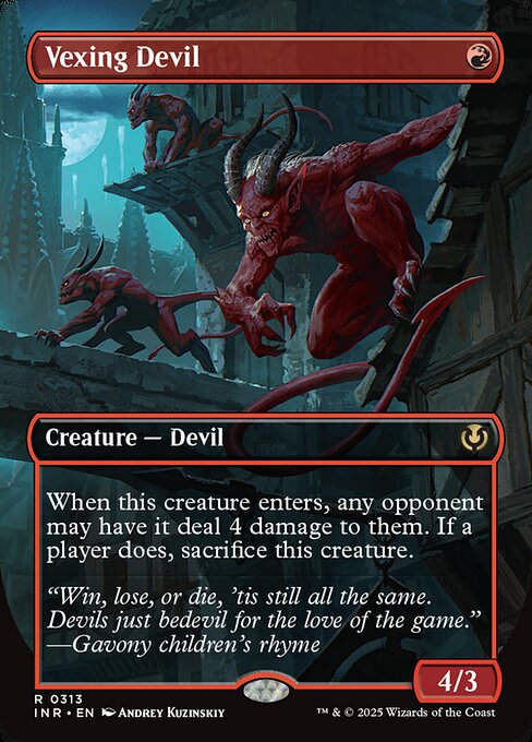 Vexing Devil (INR) (313) / Borderless