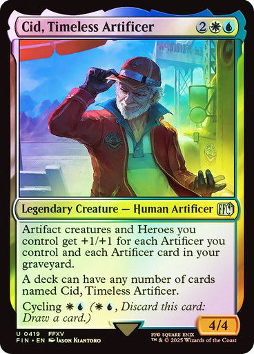 Cid, Timeless Artificer (FIN) (419) / Foil