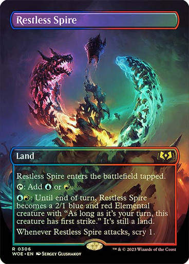 Restless Spire (woe) / Borderless Foil