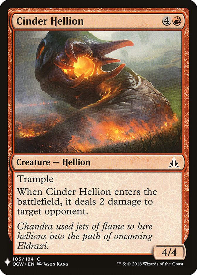 Cinder Hellion (MYS)