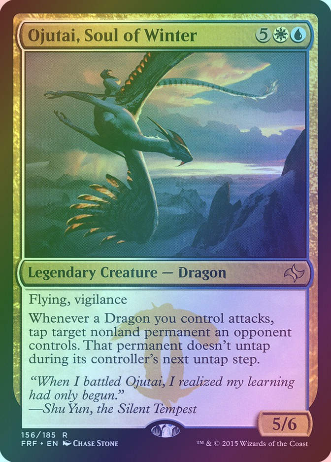 Ojutai, Soul of Winter (FRF) (156) / Foil