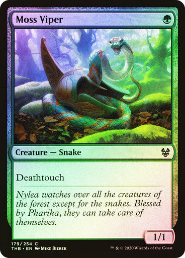 Moss Viper (THB) (179) / Foil