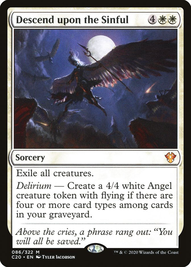 Descend upon the Sinful (C20) (86)
