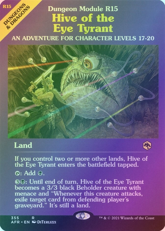Hive of the Eye Tyrant (AFR) (355) / Showcase / Foil