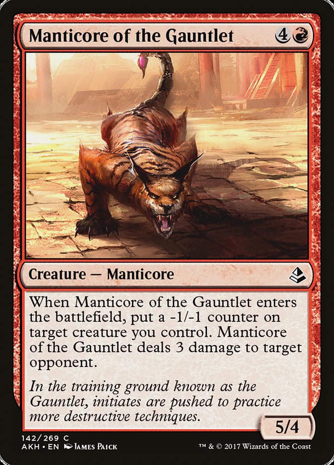 Manticore of the Gauntlet (AKH) (142)
