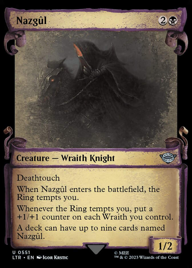 Nazgûl (LTR) (551) / Showcase