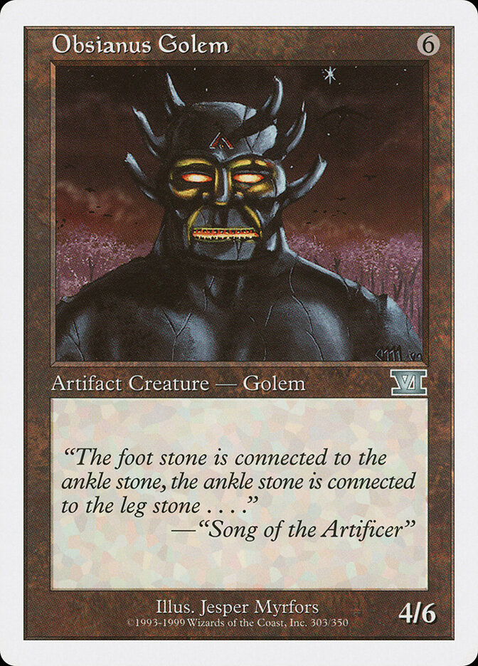 Obsianus Golem (6ED) (303)