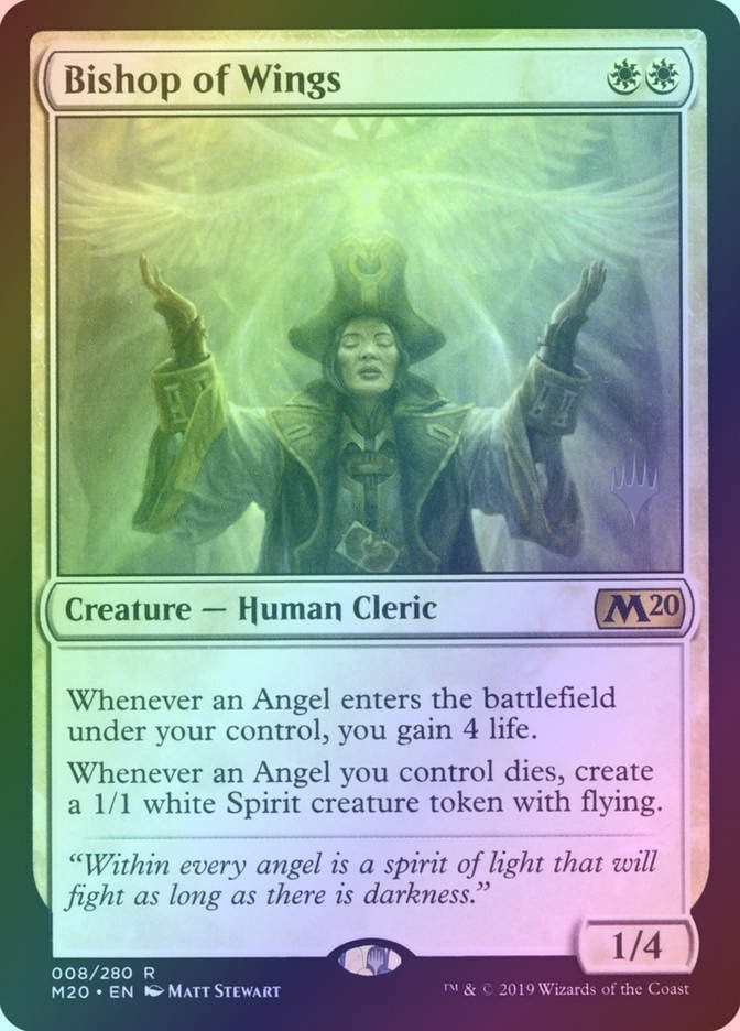 Bishop of Wings (PM20) (8p) / Foil