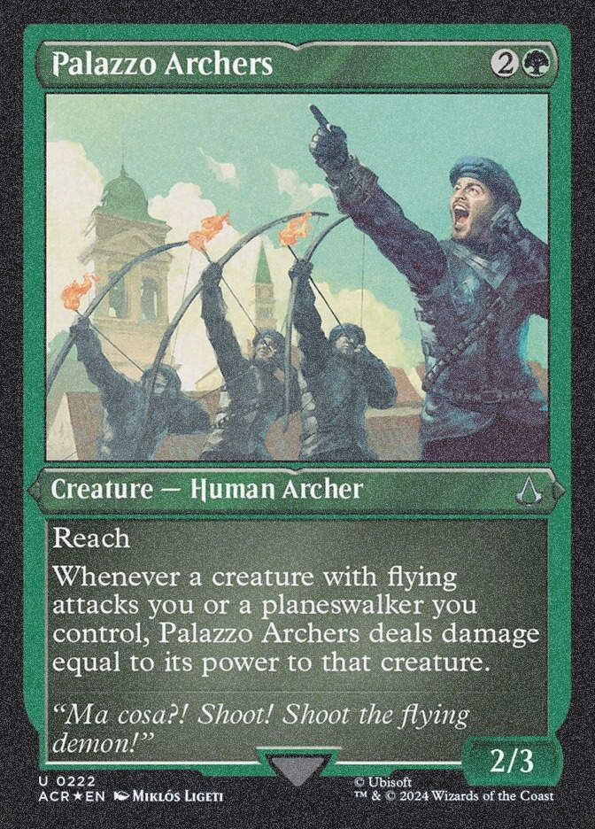 Palazzo Archers (ACR) (222) / Foil Etched