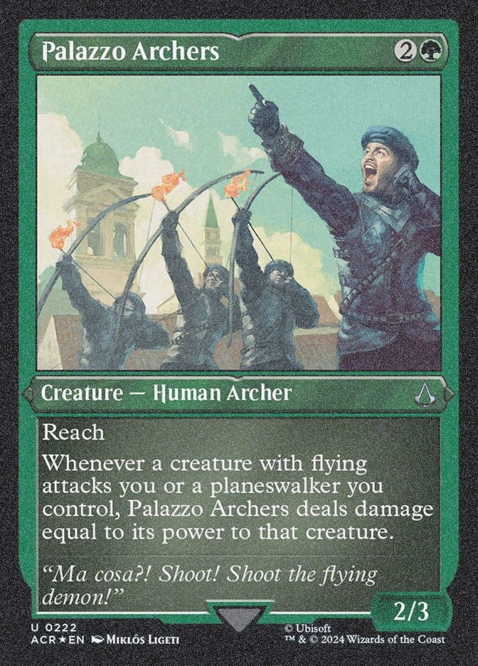 Palazzo Archers (ACR) (222) / Foil Etched