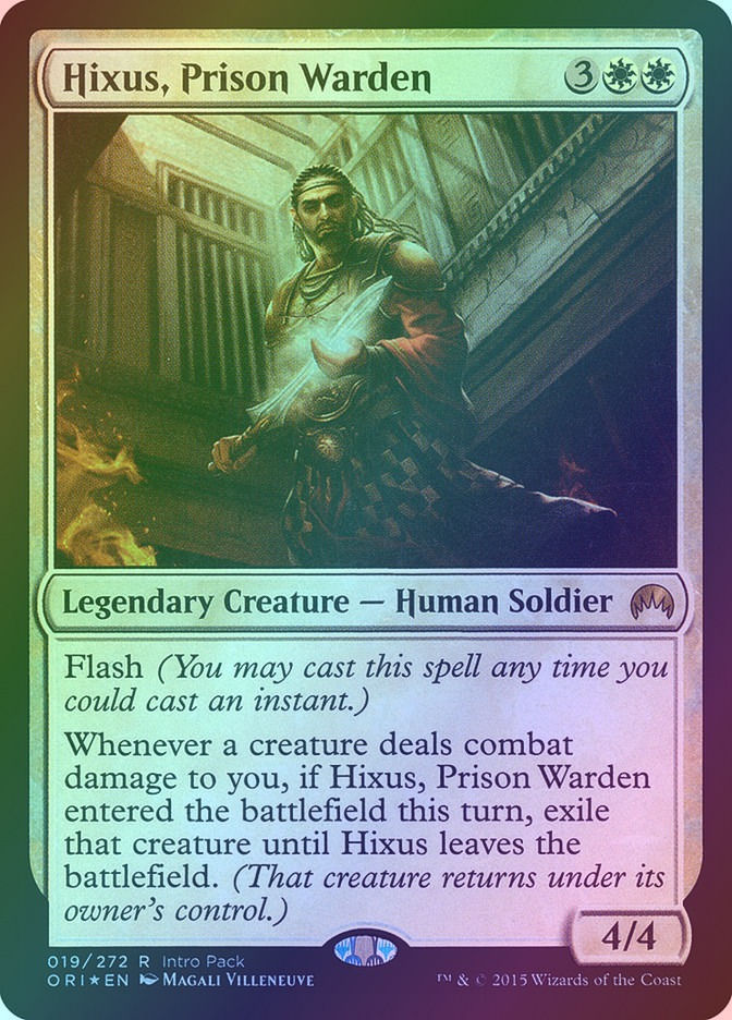Hixus, Prison Warden (PORI) (19) / Foil