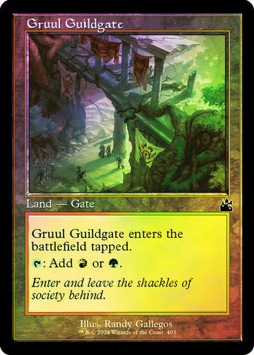 Gruul Guildgate (rvr) (403) / Retro / Foil