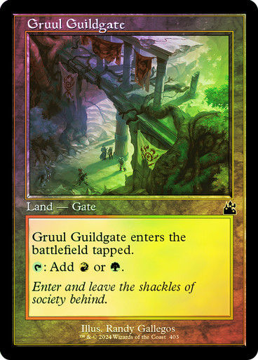Gruul Guildgate (rvr) (403) / Retro / Foil