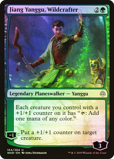 Jiang Yanggu, Wildcrafter (WAR) (164) / Foil