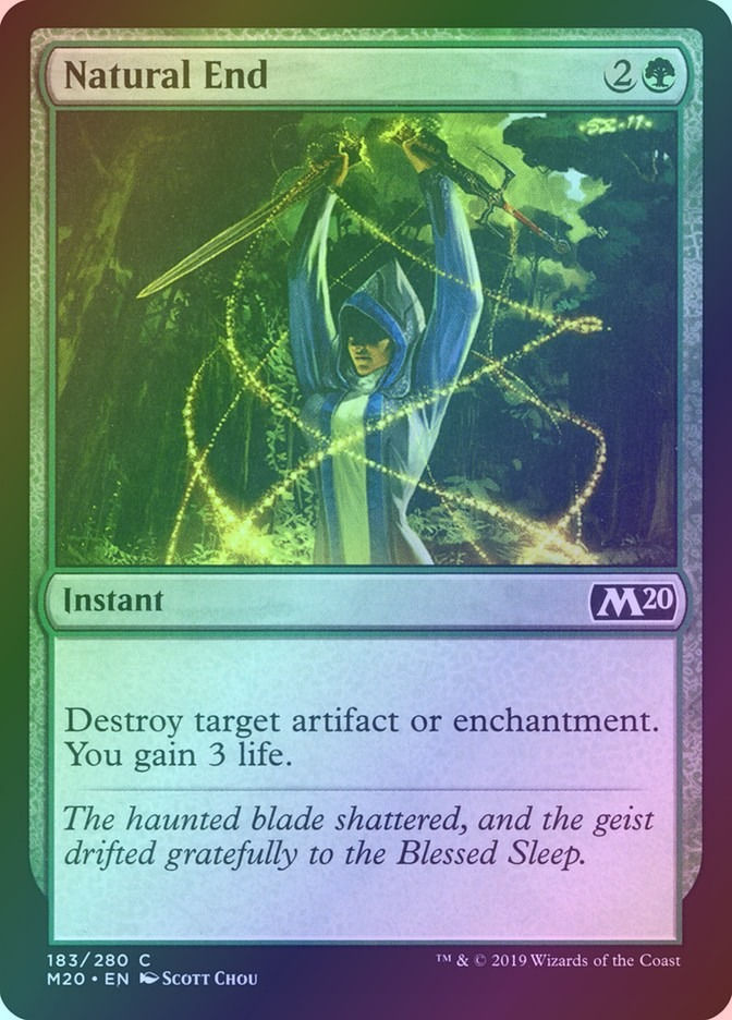 Natural End (M20) (183) / Foil
