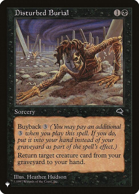 Disturbed Burial (PLST) (TMP-129)