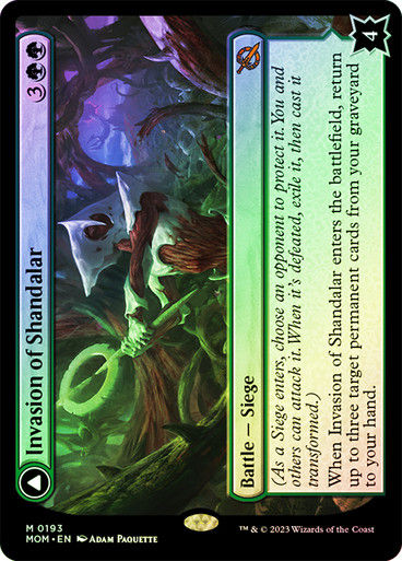 Invasion of Shandalar // Leyline Surge (mom) / Foil — cara 1 de 2