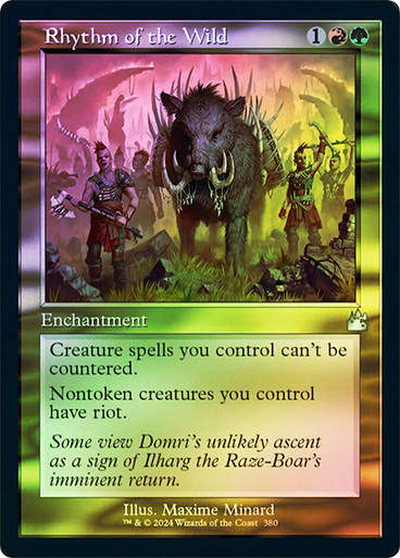 Rhythm of the Wild (rvr) (380) / Retro / Foil