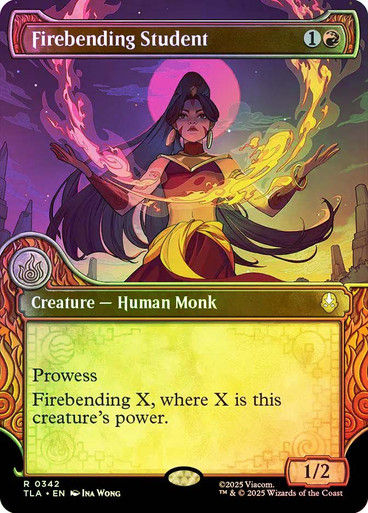 Firebending Student (TLA) (342) / Showcase / Foil