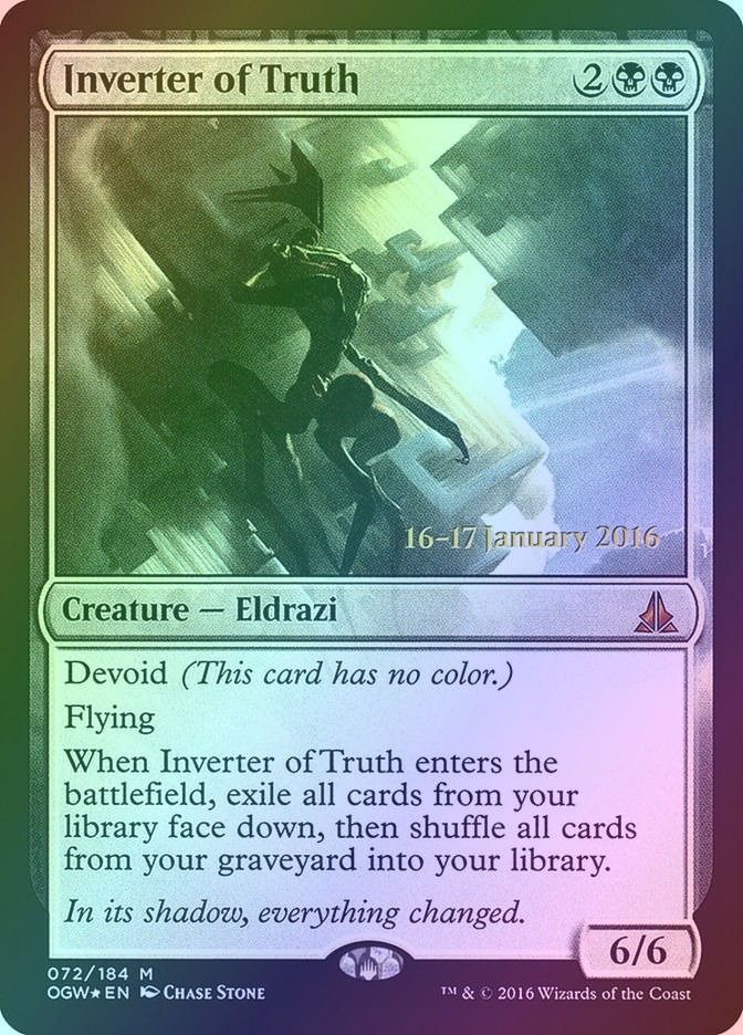Inverter of Truth (POGW) (72s) / Foil