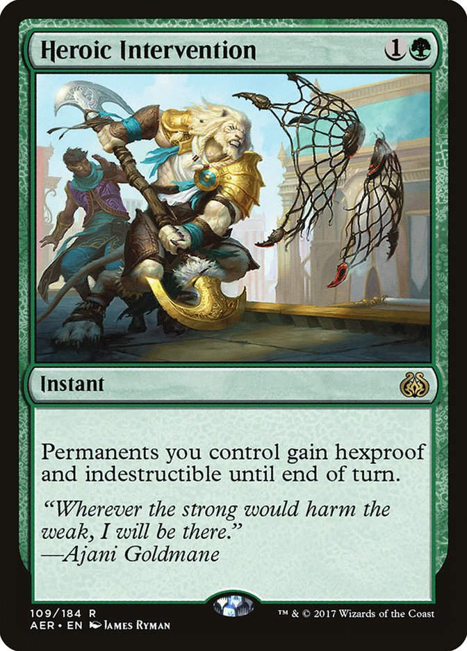 Heroic Intervention (AER) (109) / Foil