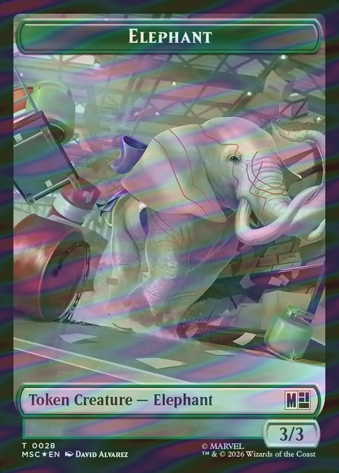 Elephant // Rhino (TMSC) (28 // 29) / Surge Foil — cara 1 de 2