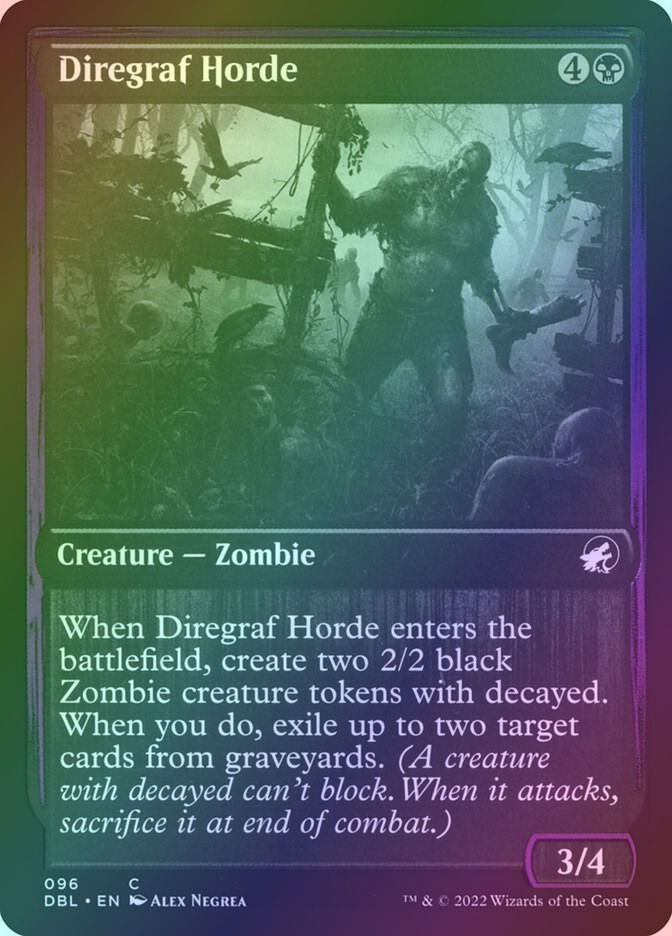 Diregraf Horde (DBL) (96) / Foil