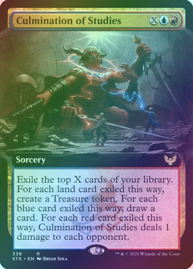 Culmination of Studies (STX) (338) / Extended Art / Foil