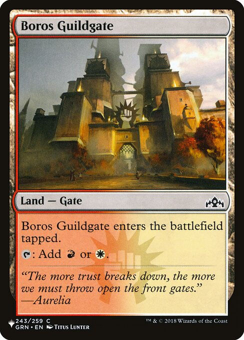 Boros Guildgate (PLST) (GRN-243)