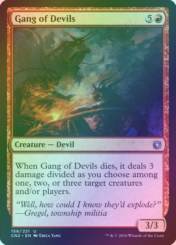Gang of Devils (CN2) (158) / Foil
