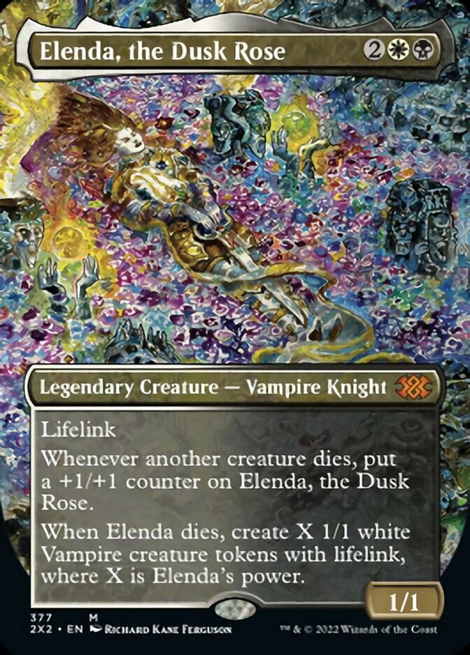 Elenda, the Dusk Rose (2X2) / Borderless