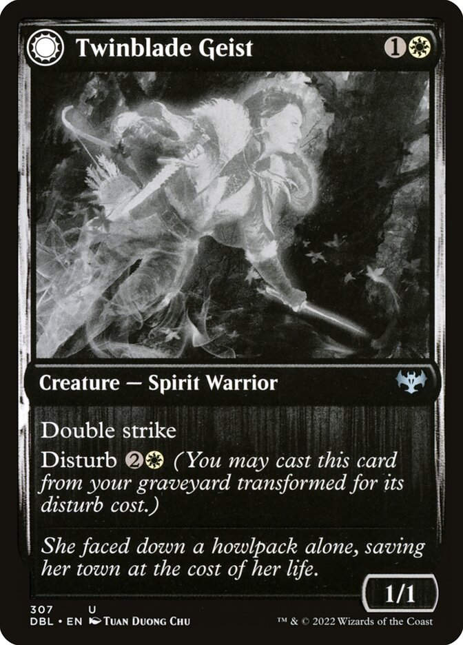 Twinblade Geist // Twinblade Invocation (DBL) (307)