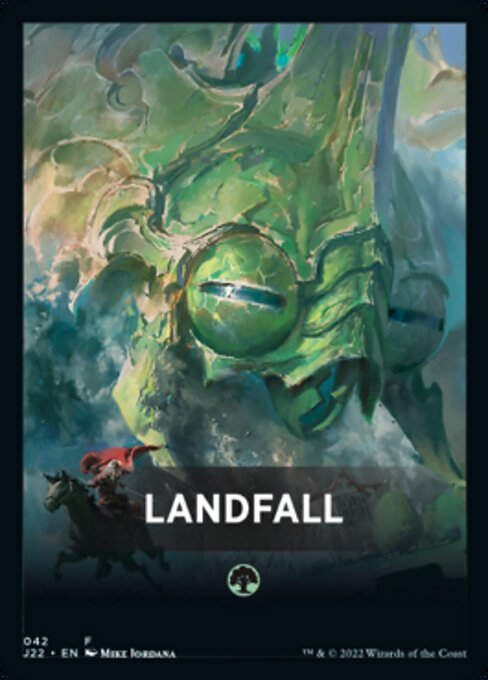 Landfall (fj22) / Front Cards Token