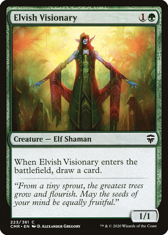 Elvish Visionary (CMR) (223)