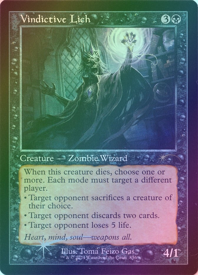 Vindictive Lich (SLD) (856) / Foil