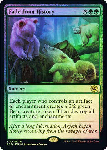 Fade from History (BRO) / Foil