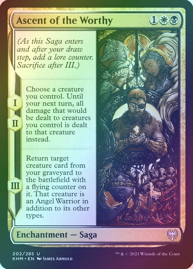 Ascent of the Worthy (KHM) (202) / Foil
