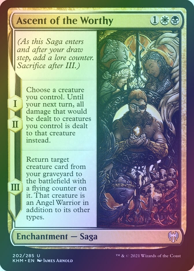 Ascent of the Worthy (KHM) (202) / Foil