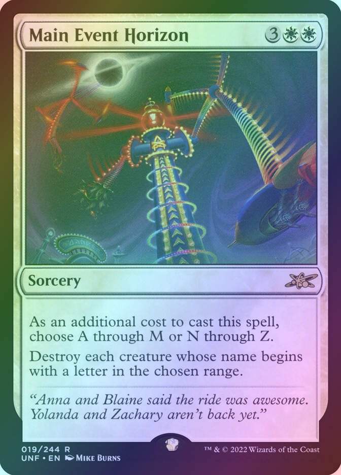 Main Event Horizon (UNF) (19) / Foil