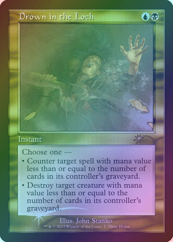 Drown in the Loch (PW23) (4) / Foil