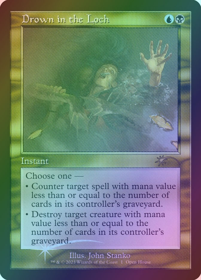 Drown in the Loch (PW23) (4) / Foil