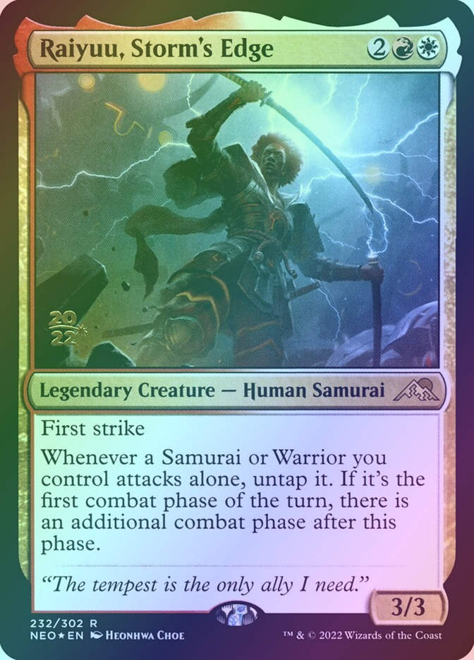 Raiyuu, Storm's Edge (PNEO) (232s) / Foil