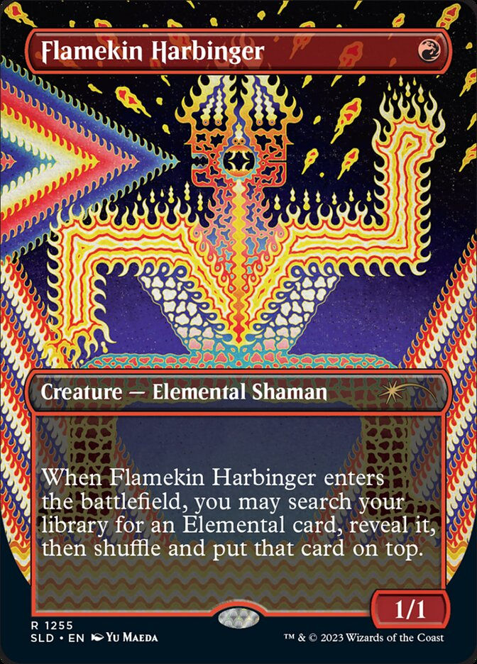 Flamekin Harbinger (SLD) (1255) / Borderless
