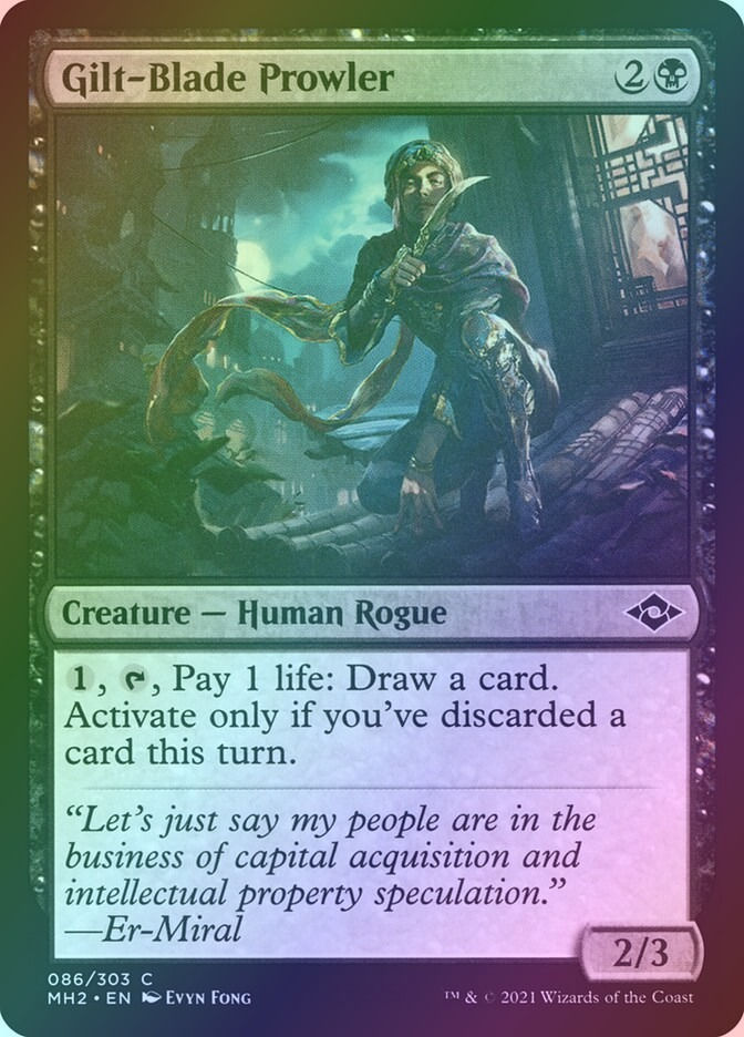 Gilt-Blade Prowler (MH2) (86) / Foil