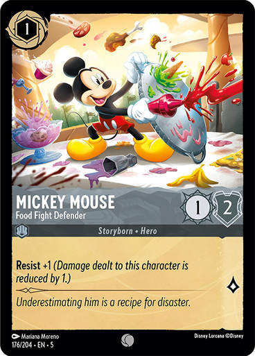 Mickey Mouse - Food Fight Defender (LOR_SHS)