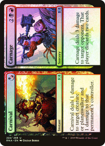Carnival // Carnage (RNA) (222) / Foil