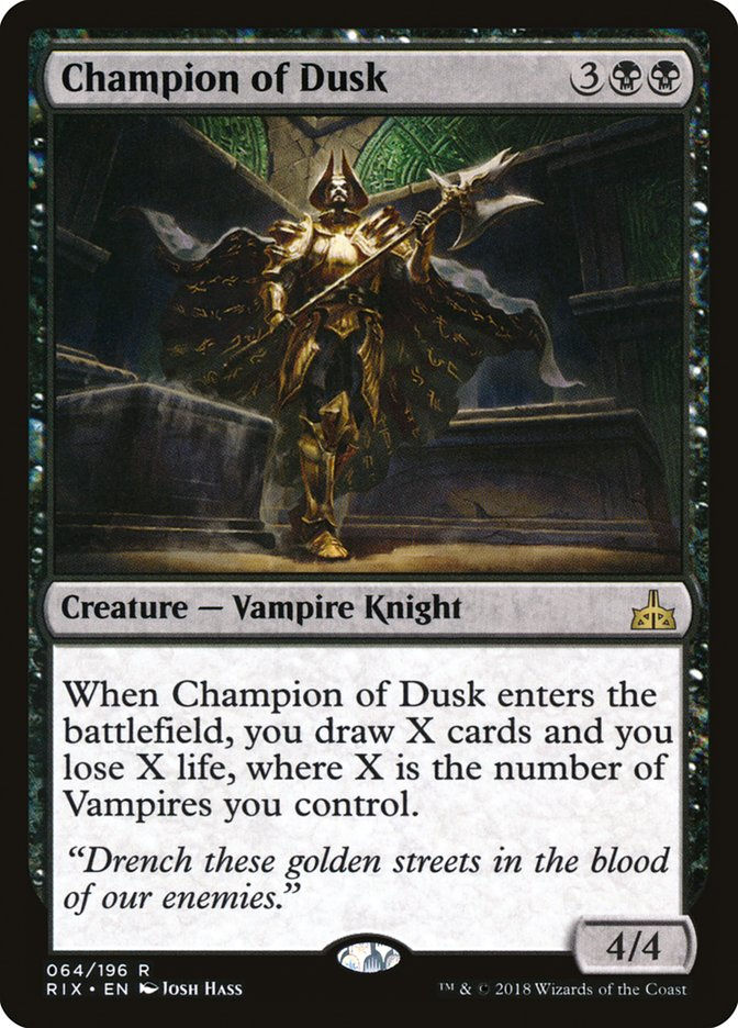 Champion of Dusk (RIX) (64)