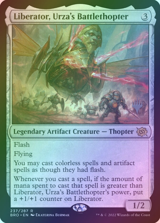 Liberator, Urza's Battlethopter (PBRO) (237p) / Foil